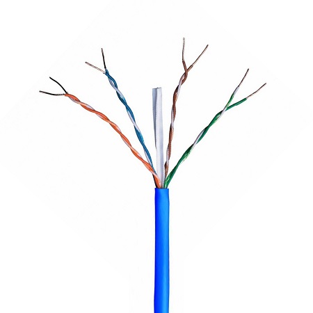 کابل شبکه لگراند Cat6 UTP روکش PVC حلقه 305 متری تست فلوک پرمننت