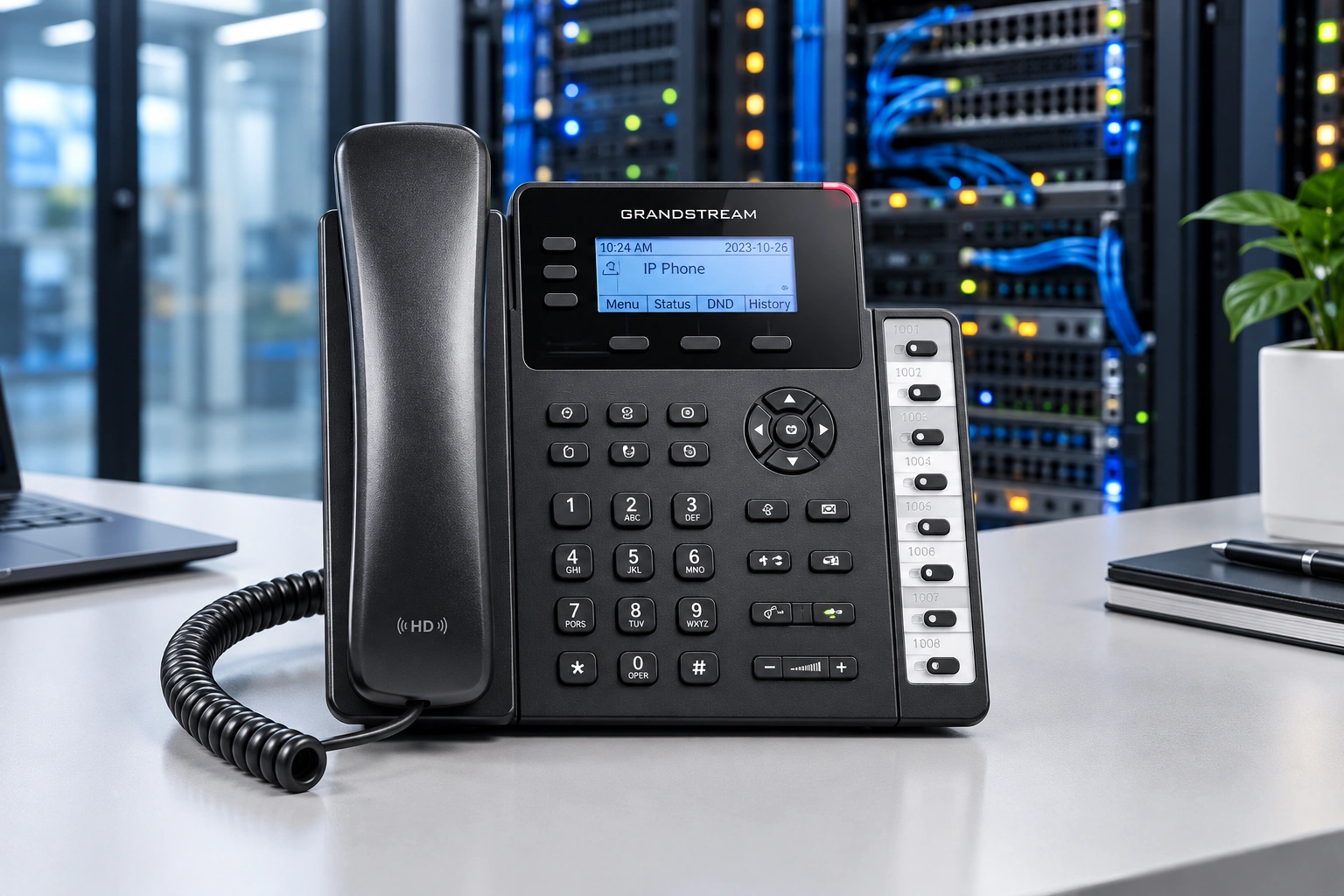 گوشی تلفن ویپ گرنداستریم مدل Grandstream GXP1628