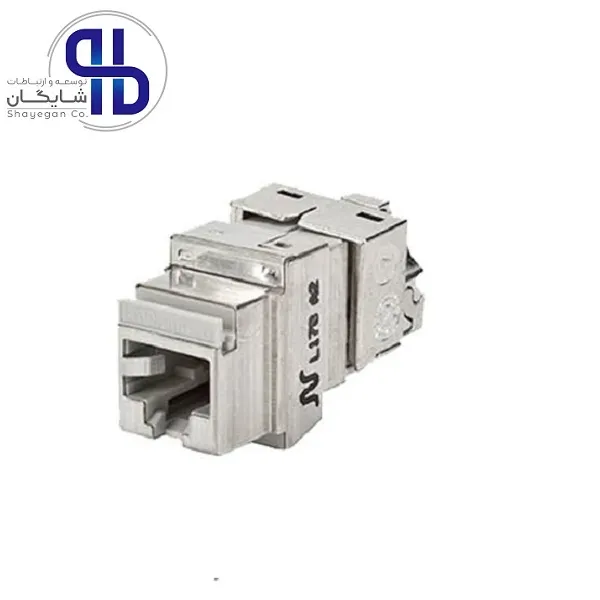 کیستون شبکه نگزنس Cat6a SFTP باریک (تک ماژول)