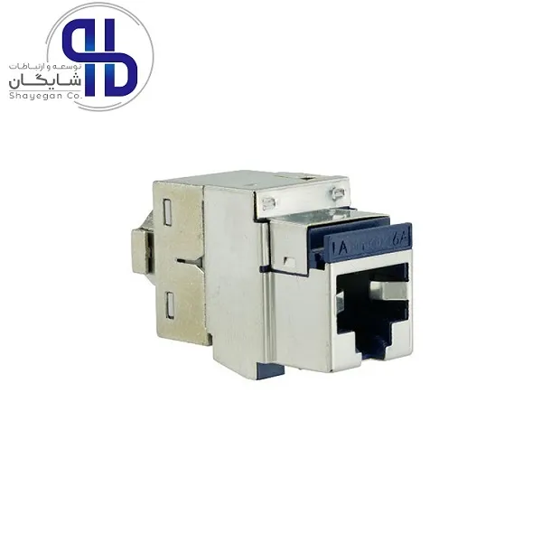 کیستون شبکه نگزنس Cat6a SFTP باریک (تک ماژول) - Image 2
