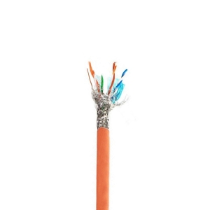 کابل شبکه نگزنس Cat6 SFTP روکش PVC حلقه 500 متری تست فلوک پرمننت
