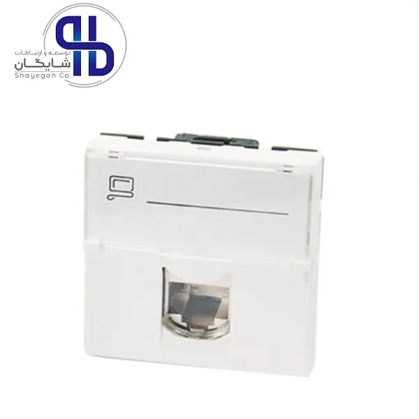 کیستون شبکه 2 ماژول پهن لگراند CAT6 SFTP