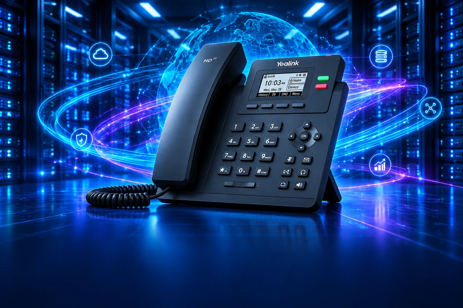 تلفن تحت شبکه یالینک مدل Yealink SIP-T31