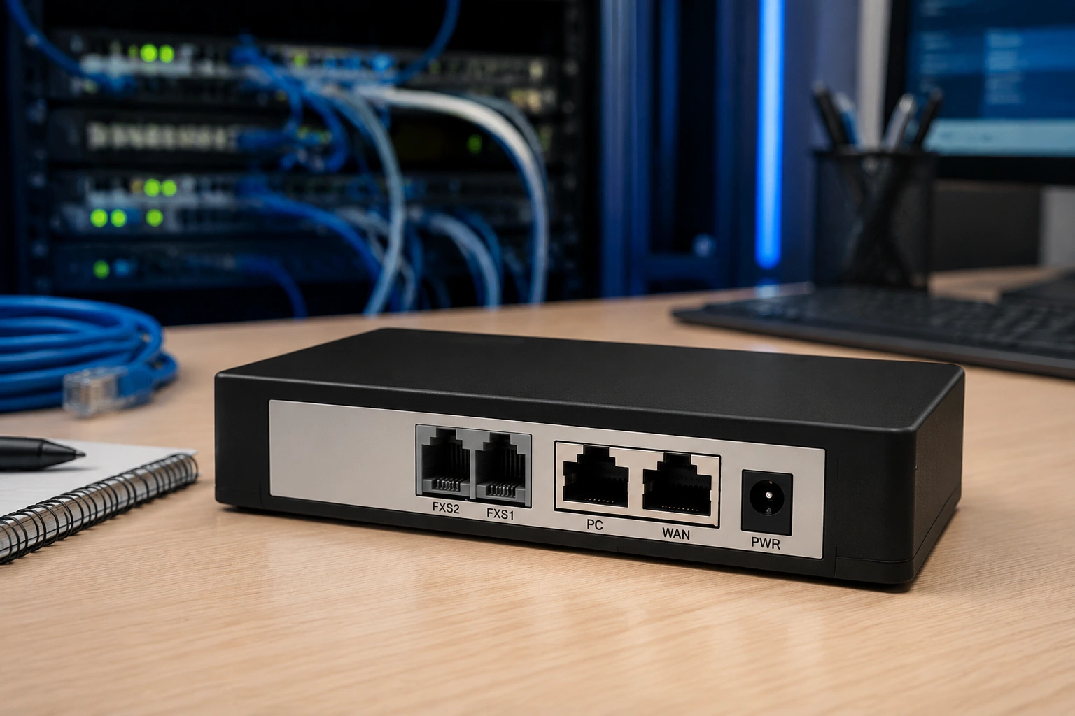 گیت وی ویپ 2 پورت FXS نیوراک Newrock HX402G Gateway