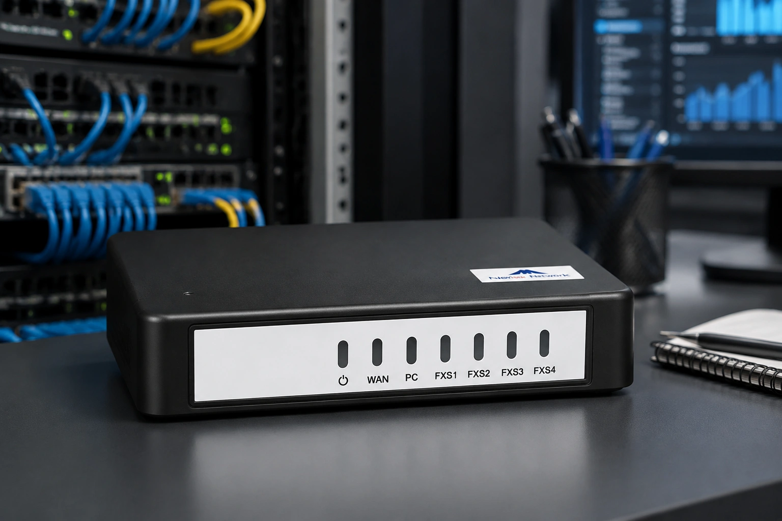 گیت وی ویپ 4 پورت FXS نیوراک Newrock HX404G Gateway