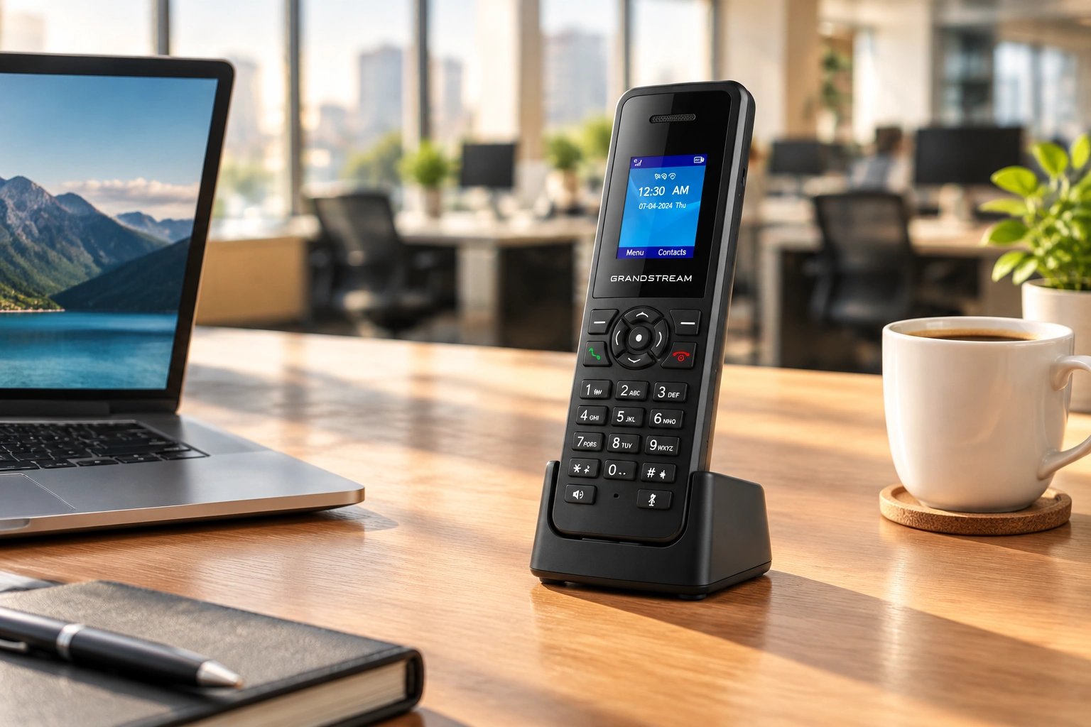 تلفن بی سیم تحت شبکه گرنداستریم مدل Grandstream DP720