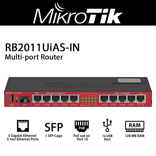Mikrotik CRS212-1G-10S-1S+IN Layer 3 Cloud Router Gigabit Switch OSL5