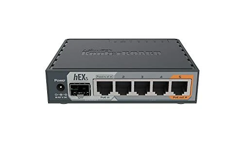 MikroTik hEX S Gigabit Ethernet Router with SFP Port
