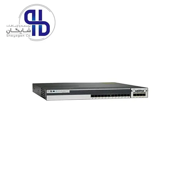 سوئیچ ۱۲ پورت سیسکو Cisco WS-C3750X-12S-S