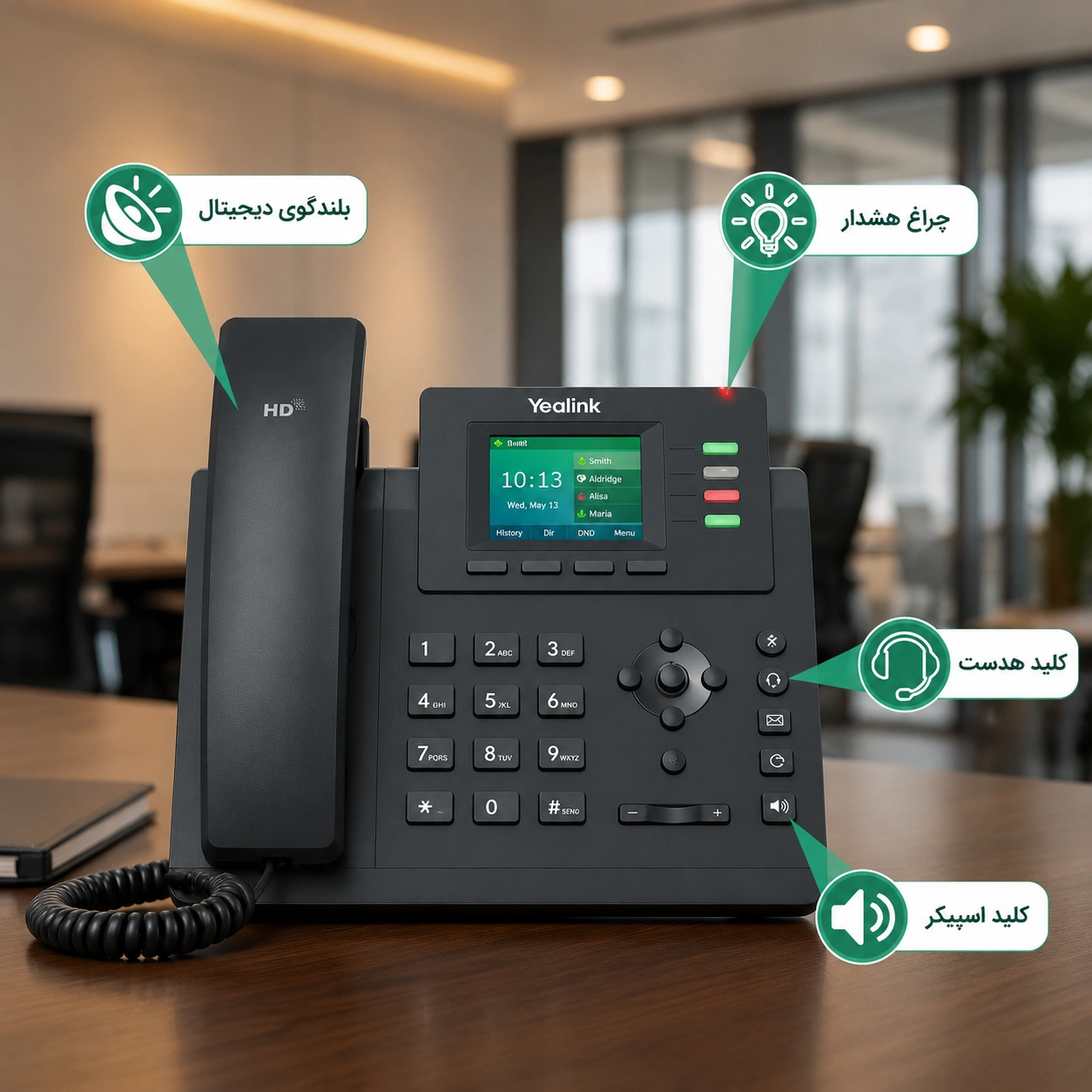 گوشی ویپ یالینک Yealink SIP-T33G