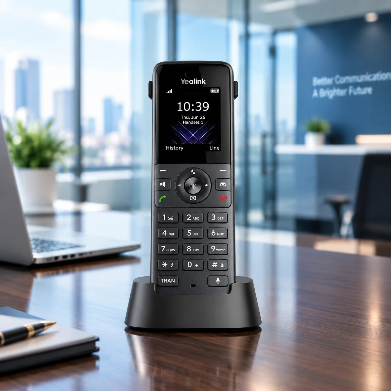 تلفن بیسیم تحت شبکه یالینک Yealink W73H