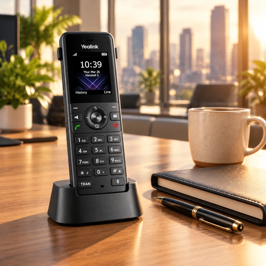 تلفن بیسیم تحت شبکه یالینک Yealink W73H