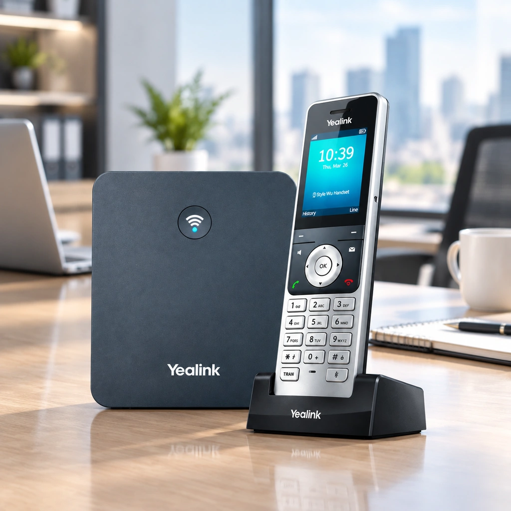 گوشی بی سیم یالینک Yealink W76P DECT
