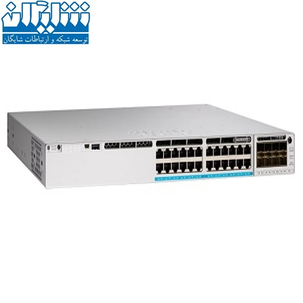 سوئیچ ۲۴ پورت سیسکو مدل C9300-24P-E