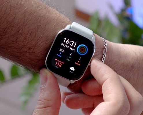 نظارت بر وضعیت سلامتی با ساعت هوشمند Amazfit GTS 4 Mini