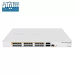 سوییچ 24 پورت میکروتیک CRS328-24p-4s+RM