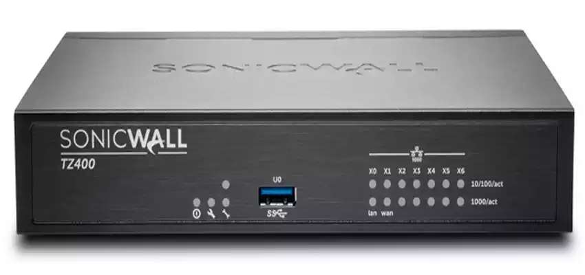 دستگاه SonicWall TZ400 Security Firewall – بهترین فایروال برای حفاظت پیشرفته در برابر تهدیدات