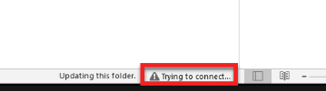ارور Disconnected یا Trying to Connect