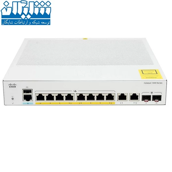 سوییچ 8 پورت سیسکو Cisco مدل C1000-8T-2G-L