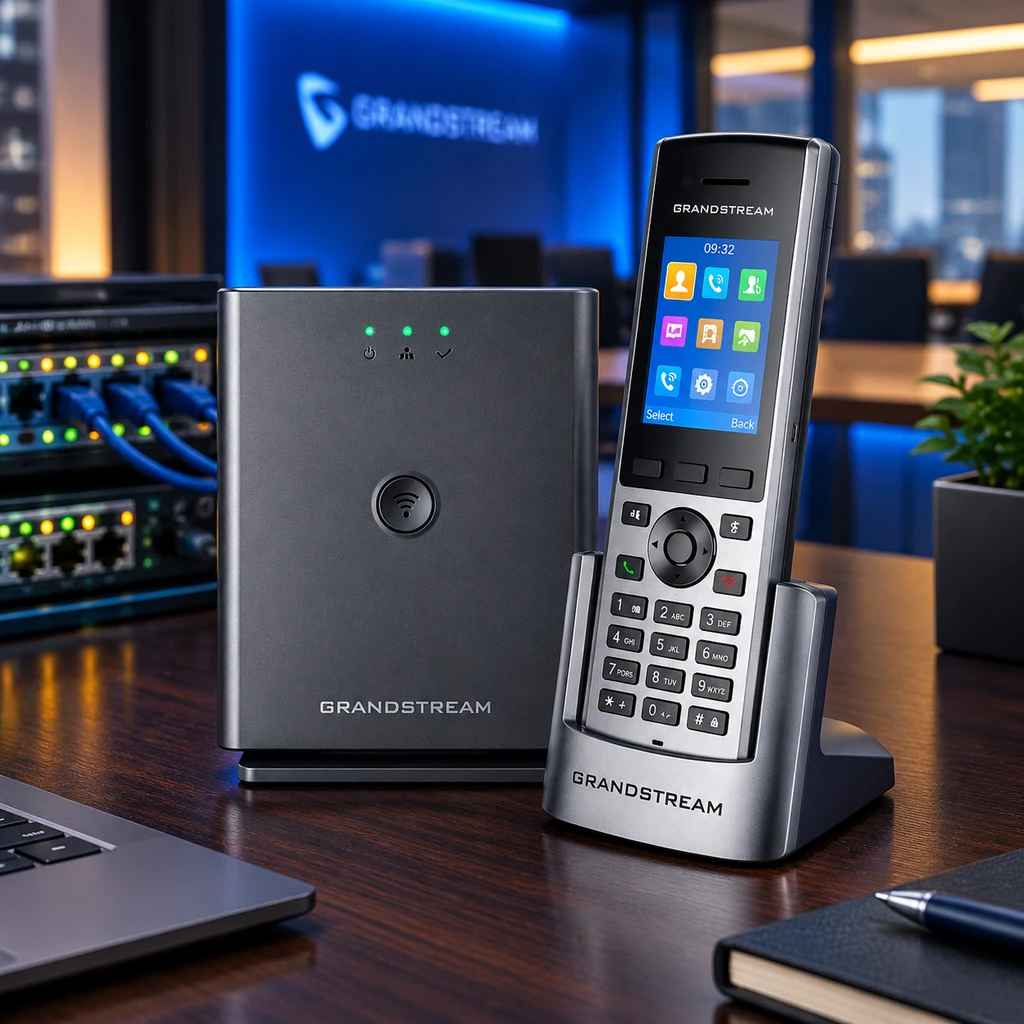 پایه دکت گرند استریم DP755 بیسیم Grandstream DP755 DECT