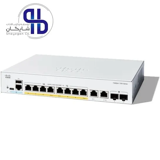 سوییچ سیسکو Cisco C1300-8P-E-2G - Image 2