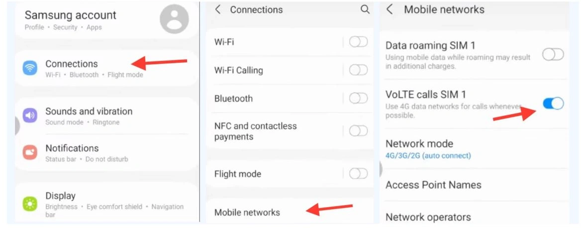 چگونه VoLTE را روی گوشی فعال کنیم؟