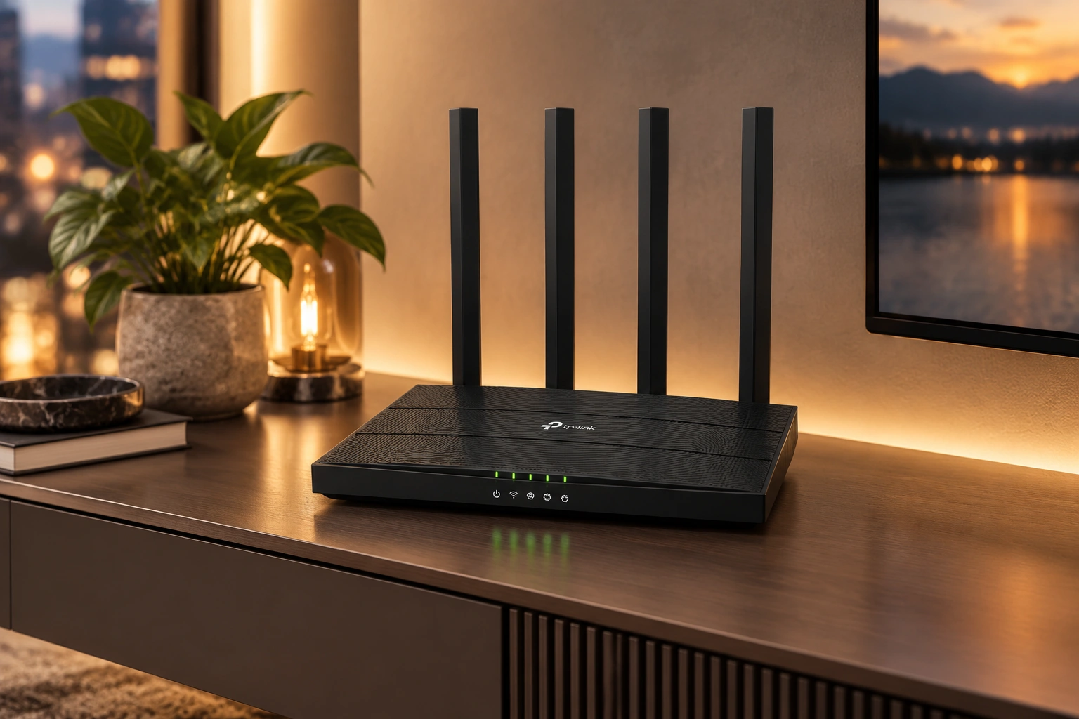 روتر بیسیم تی پی لینک مدل TP‑Link Archer C80 AC1900