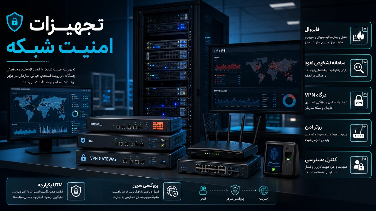 تجهیزات امنیت شبکه
