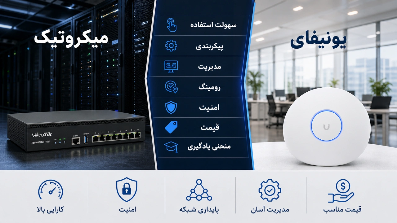 مقایسه کامل اکسس پوینتهای میکروتیک و یونیفای