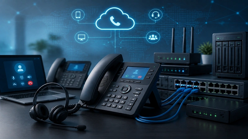 برای راهاندازی سیستم VoIP به چه تجهیزاتی نیاز داریم؟