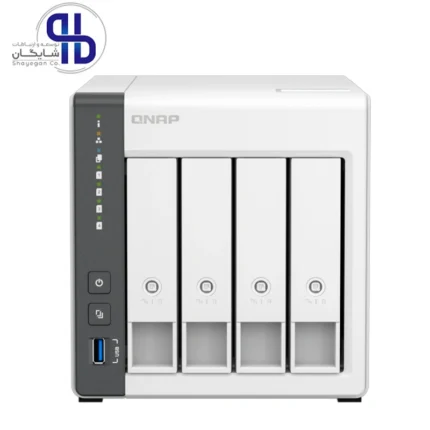 ذخیره ساز تحت شبکه کیونپ QNAP TS-433 4GB ظرفیت 4 گیگابایت