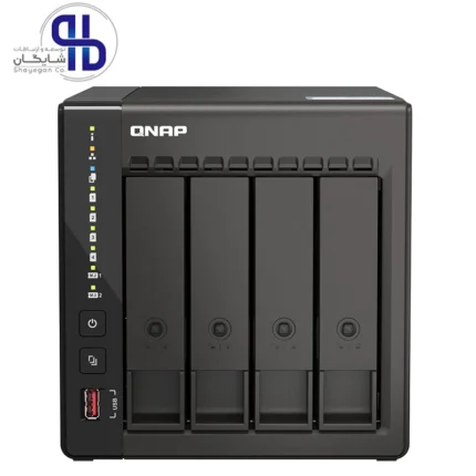 ذخیره ساز تحت شبکه کیونپ QNAP TS-453E 8GB ظرفیت 8 گیگابایت
