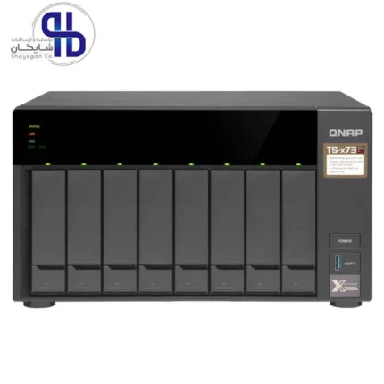 ذخیره ساز تحت شبکه کیونپ QNAP TS-873A 8GB ظرفیت 8 گیگابایت