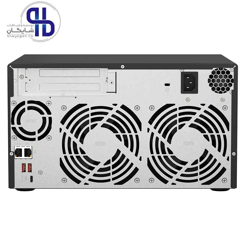 ذخیره ساز تحت شبکه کیونپ QNAP TS-873A 8GB ظرفیت 8 گیگابایت