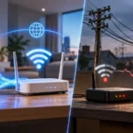 آیا قطعی اینترنت در فیبر نوری کمتر از ADSL و VDSL است؟