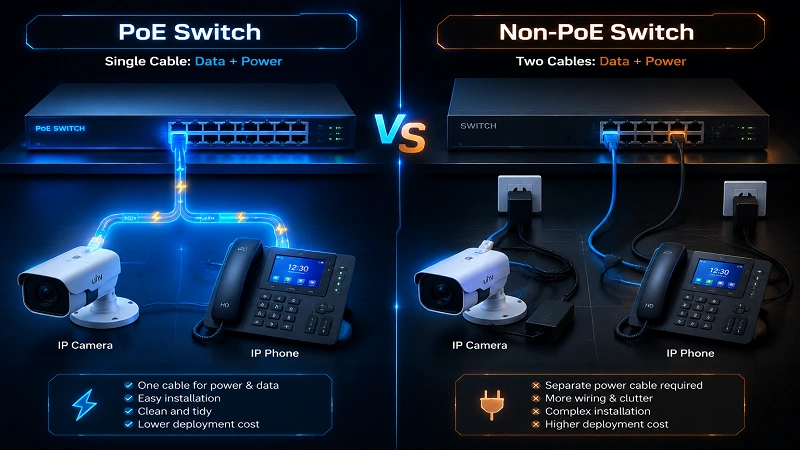 سوئیچ POE یا Non-Poe کدام را بخریم؟