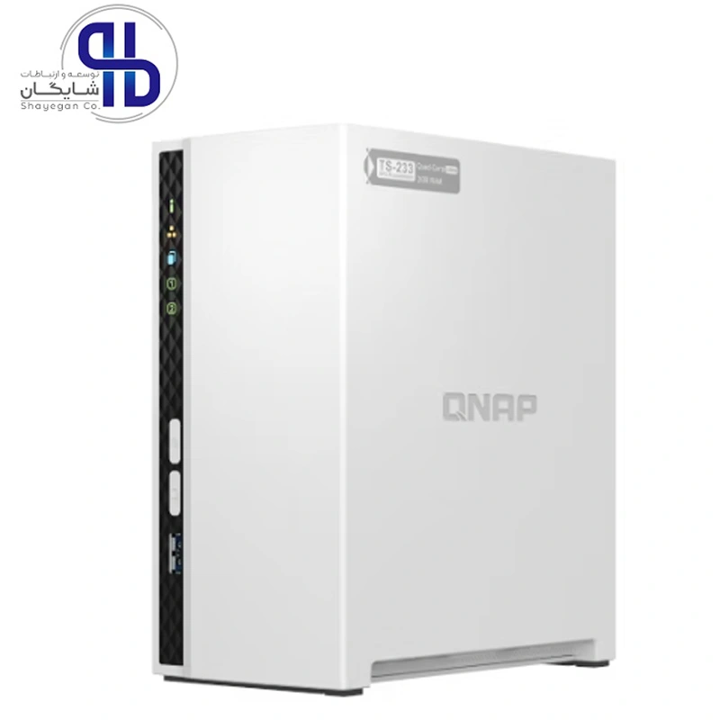 ذخیره ساز تحت شبکه کیونپ QNAP TS-233 2GB ظرفیت 2 گیگابایت