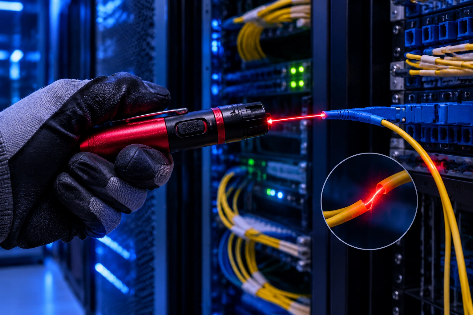 قلم فیبر نوری VFL چیست؟