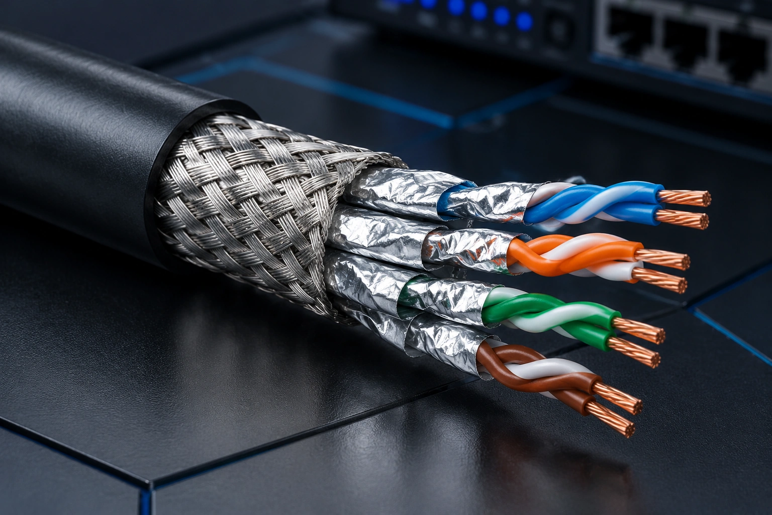 کابل UTP یا SFTP؛ کدام برای شبکه مناسبتر است؟