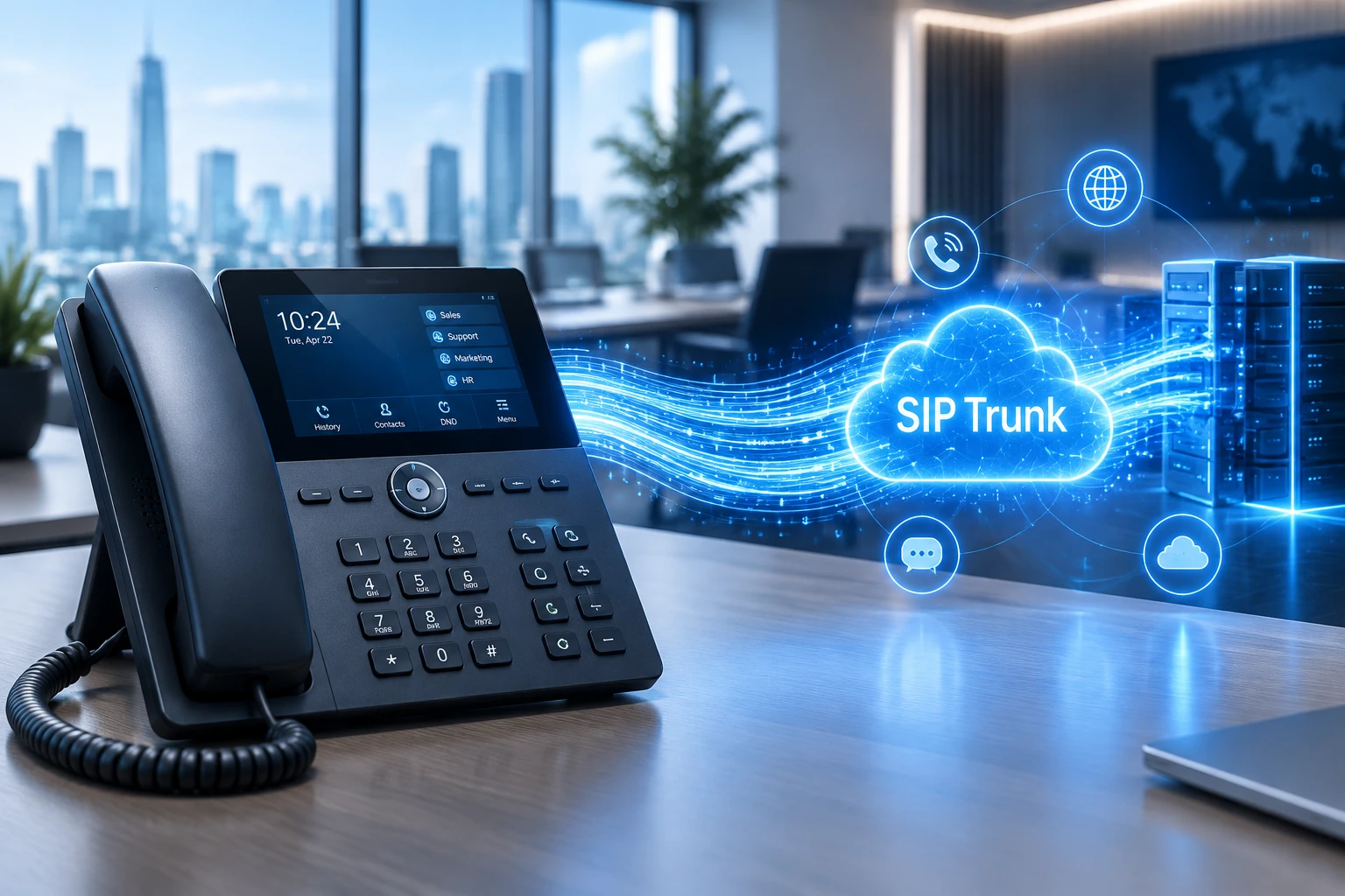 SIP Phone یا SIP Trunk؟ کدام چه کاربردی دارد؟