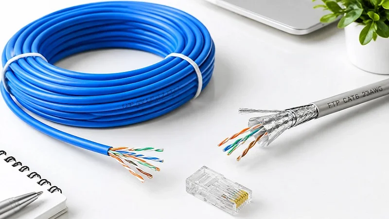 تفاوت کابل UTP و FTP چیست؟
