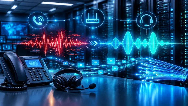 بررسی دلایل و راهکارهای رفع اختلال VoIP